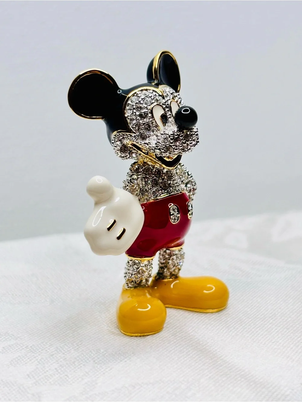 Mickey Mouse Swarovski Crystal Limited Edition Figurine